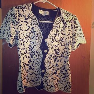 Vintage St. John evening cardigan